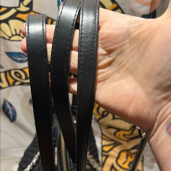 Coach Madison Quilted Chevron Nylon Sophia Satchel - F18634 - Picture 7 of 16